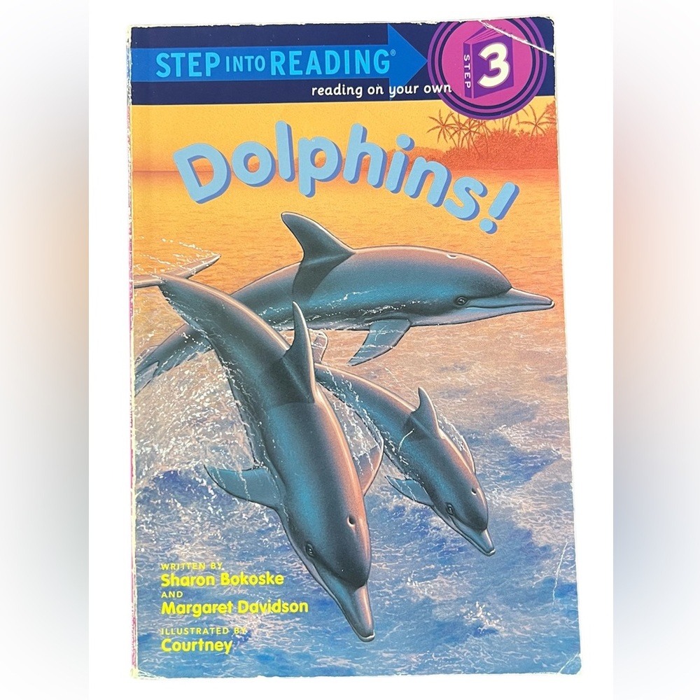 Step into reading Dolphins step 3 book